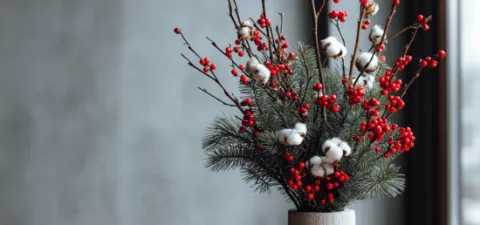 Актуальные цветовые решения для зимних букетов