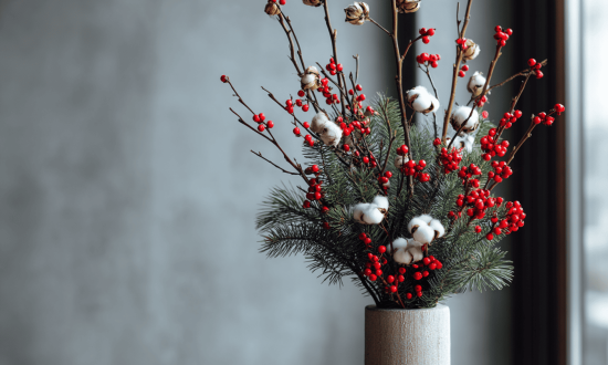 Актуальные цветовые решения для зимних букетов