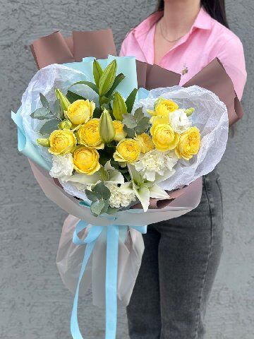 Сборный букет &laquo;Мемори&raquo; от интернет-магазина цветов в 