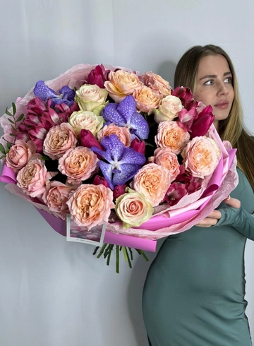 Авторский букет «Ванда» от интернет-магазина цветов в 