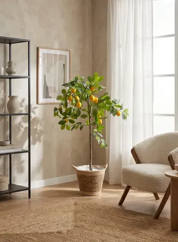 Искусственное дерево &laquo;Лимон&raquo; от интернет-магазина цветов в 