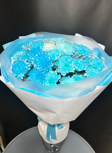 Букет из 5 веточек кустовых хризантем &laquo;Поэзия&raquo; от интернет-магазина цветов в 