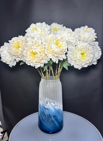 Ваза стеклянная, интерьерная  «Море» от интернет-магазина цветов в 