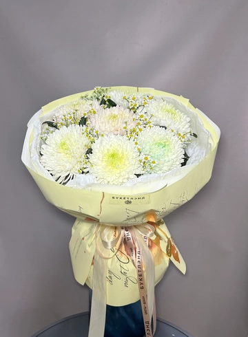 Букет из 7 хризантем &laquo;Безмятежность&raquo; от интернет-магазина цветов в 