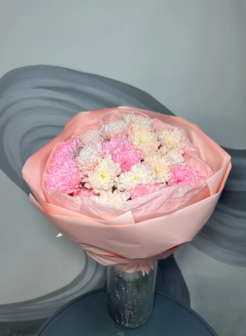 Букет из 5 хризантем &laquo;Облако желаний&raquo; от интернет-магазина цветов в 