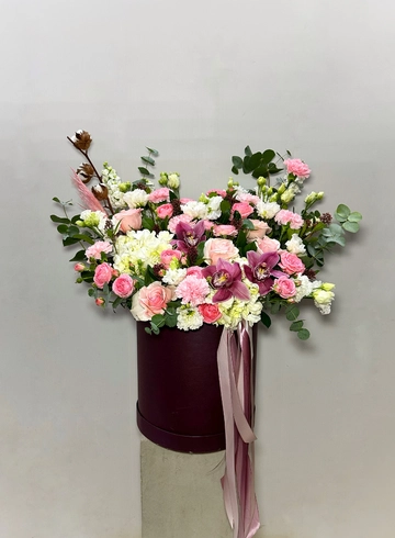 Большая композиция «Королева цветов» от интернет-магазина цветов в 