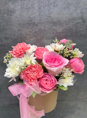 Композиция «Розовая милость» от интернет-магазина цветов в 