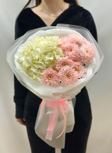 Сборный букет &laquo;Зефирное облако любви&raquo; от интернет-магазина цветов в 