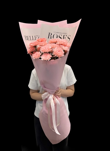 Букет из 3 хризантем «Три желания» от интернет-магазина цветов в 