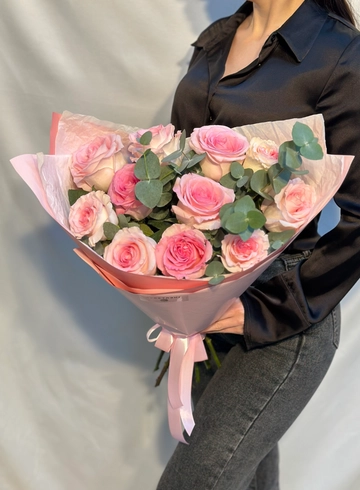 Букет из 11 роз &laquo;Ода любви&raquo;  от интернет-магазина цветов в 