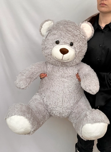 Серый мишка 55 см  от интернет-магазина цветов в 