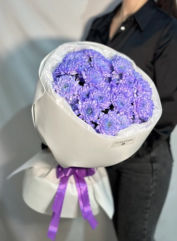 Букет из хризантем &laquo;Фиола&raquo; от интернет-магазина цветов в 