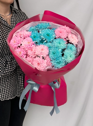 Букет из 5 хризантем &laquo;Мелодия&raquo; от интернет-магазина цветов в 