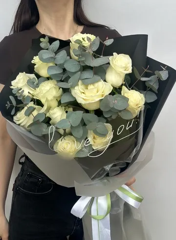 Букет &laquo;В объятиях ночи&raquo; от интернет-магазина цветов в 