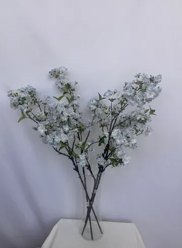 Стеклянная ваза 35 см от интернет-магазина цветов в 